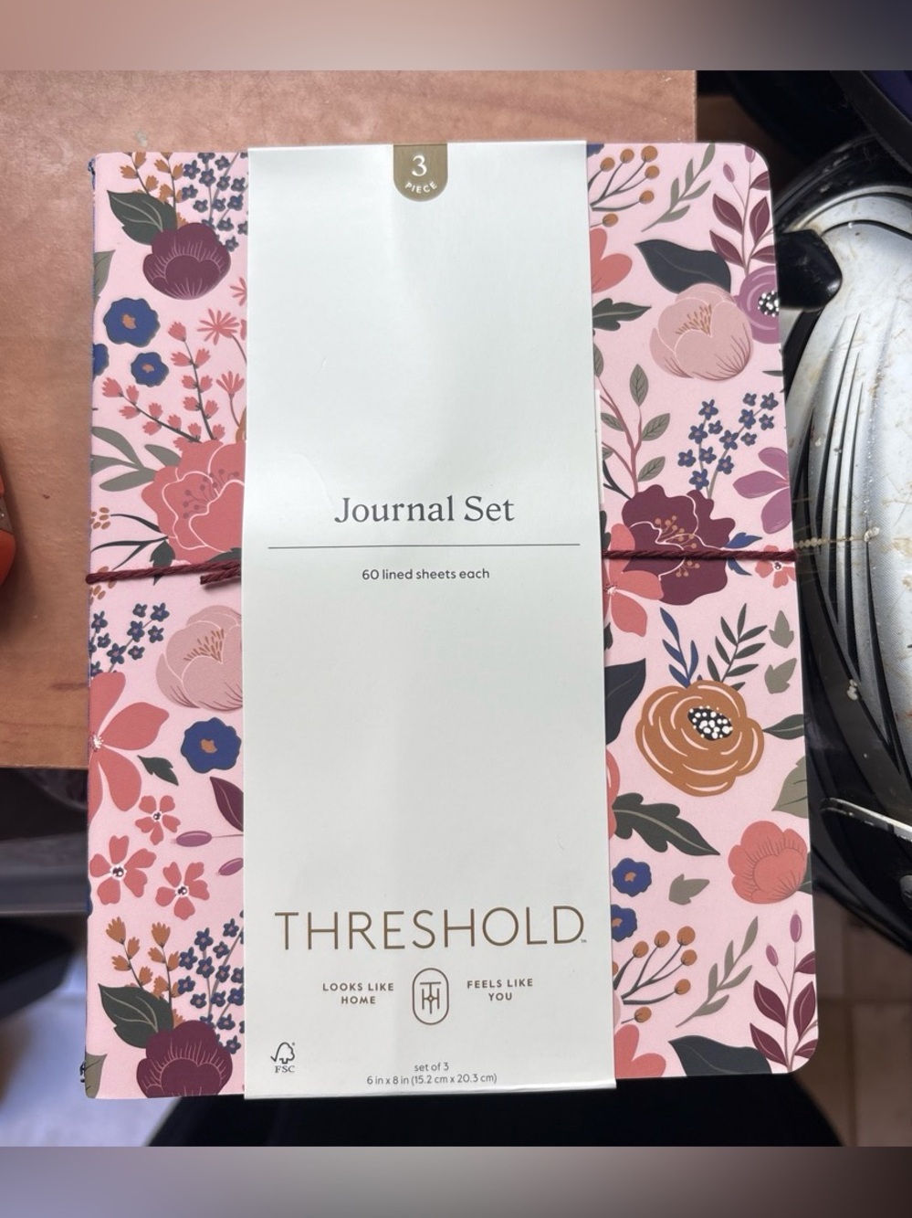 5/$10 New item.. Set of 3 Journals